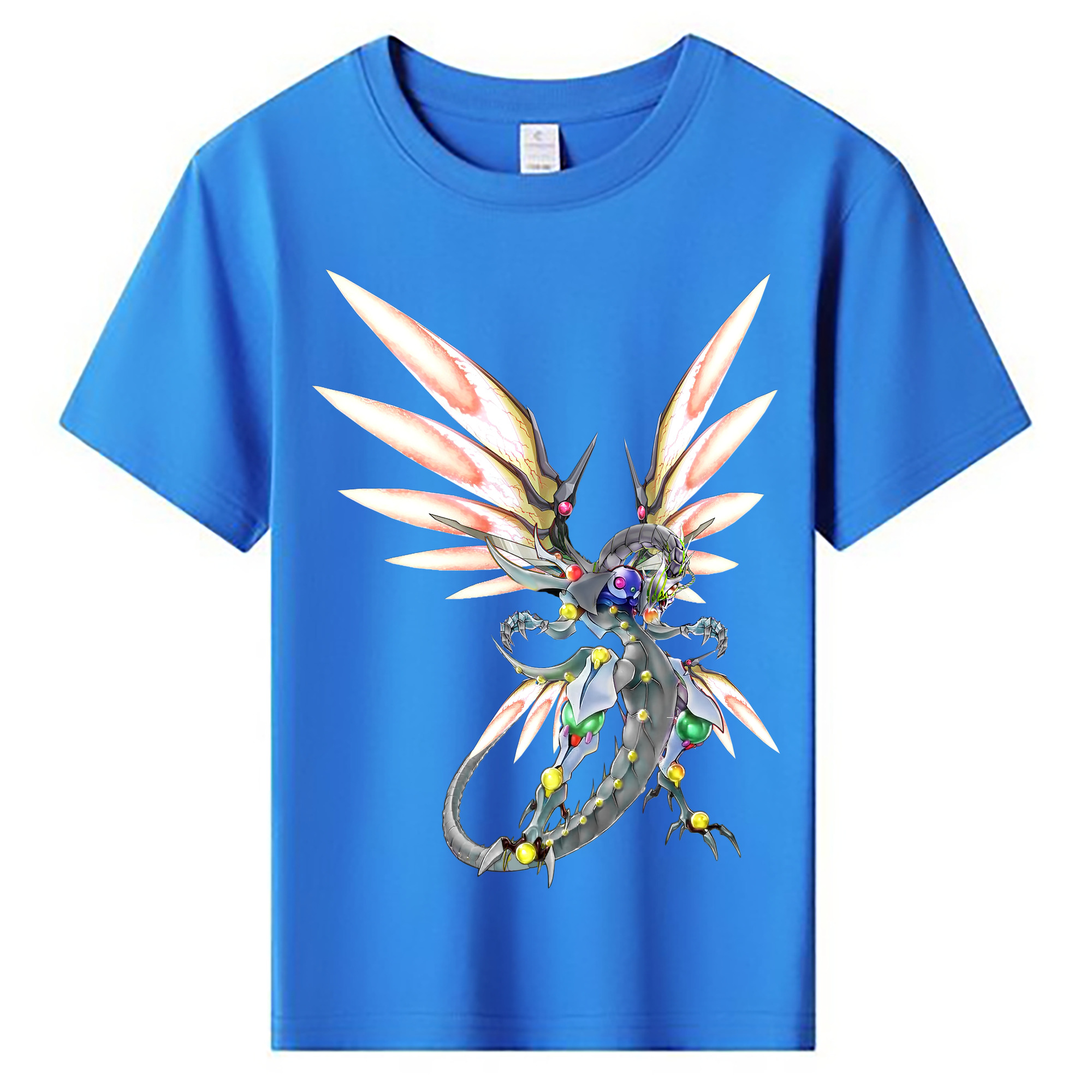 （画像用） 遊☆戯☆王 Yu-Gi-Oh! 綿100％キッズTシャツ（フロントプリント）